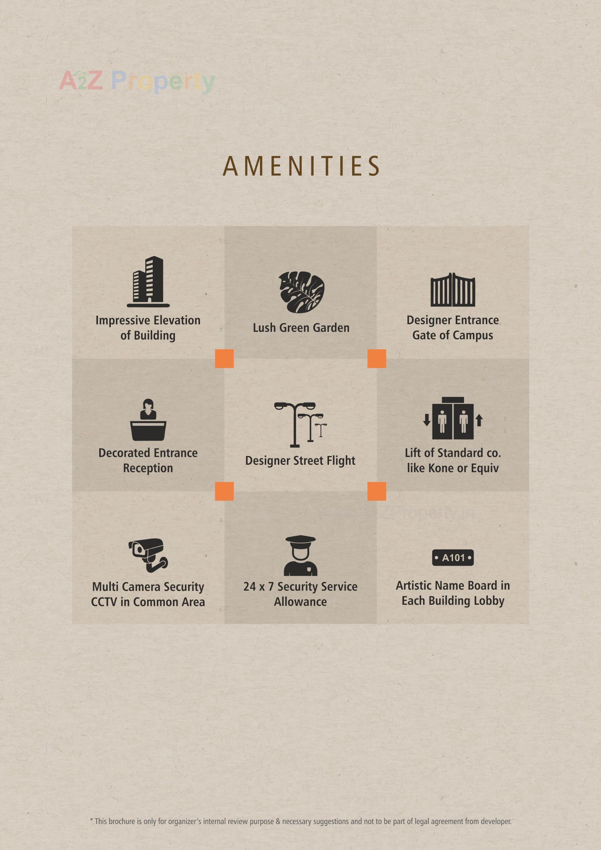 Amenities of Shaligram Flats