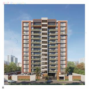 Elevation of real estate project Shanti Priyam located at Pal, Surat, Gujarat