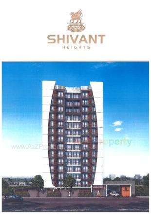 Elevation of real estate project Shivant Heights located at Utran, Surat, Gujarat