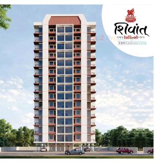 Elevation of real estate project Shivant Residency located at Mo, Surat, Gujarat