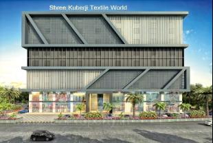 Elevation of real estate project Shree Kuberji Textile World located at Kumbhariya, Surat, Gujarat