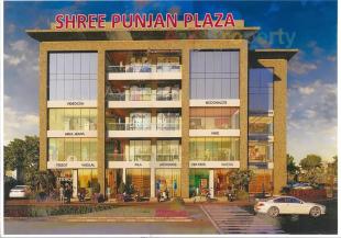 Elevation of real estate project Shree Punjan Plaza located at Dumbhal, Surat, Gujarat