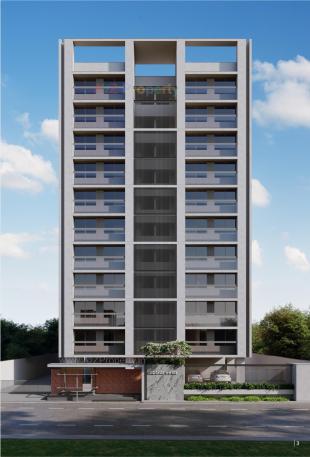 Elevation of real estate project Shree Suktam located at Adajan, Surat, Gujarat