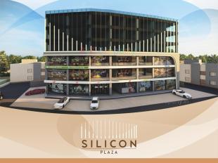 Elevation of real estate project Silicon Plaza located at Bamroli, Surat, Gujarat