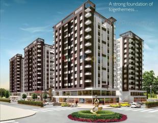 Elevation of real estate project Sky View Heights located at Parvat, Surat, Gujarat