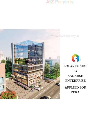 Elevation of real estate project Solaris Cube located at Vesu--395007, Surat, Gujarat