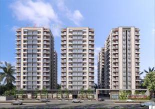 Elevation of real estate project Sun Shantam located at Variyav, Surat, Gujarat