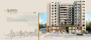 Elevation of real estate project Supath Enclave located at Surat, Surat, Gujarat