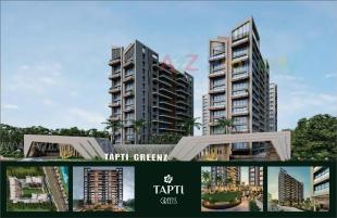 Elevation of real estate project Tapti Greenz located at Varachha, Surat, Gujarat