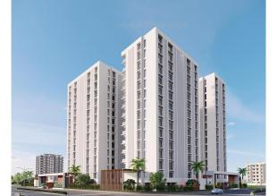 Elevation of real estate project The Capital located at Ved, Surat, Gujarat