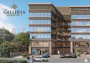 Elevation of real estate project The Galleria Business Hub located at Puna, Surat, Gujarat