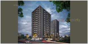 Elevation of real estate project The Great Fourteen located at Sarthana, Surat, Gujarat