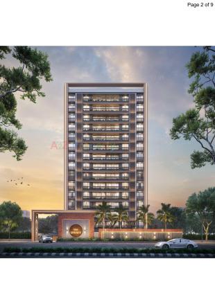 Elevation of real estate project The Legacy located at Jahangirabad, Surat, Gujarat