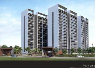 Elevation of real estate project The Majestic located at Althan, Surat, Gujarat