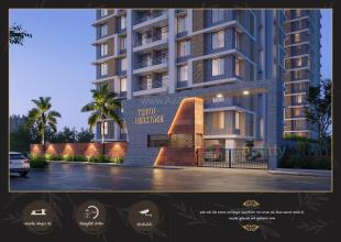 Elevation of real estate project Tirth Heritage located at Surat, Surat, Gujarat