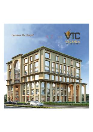 Elevation of real estate project Vacanza Trade Center located at Vesu, Surat, Gujarat