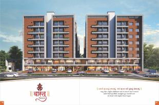 Elevation of real estate project Vastu Palace located at Navagam, Surat, Gujarat
