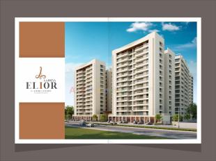 Elevation of real estate project Aadhya Elior located at Bhayali, Vadodara, Gujarat