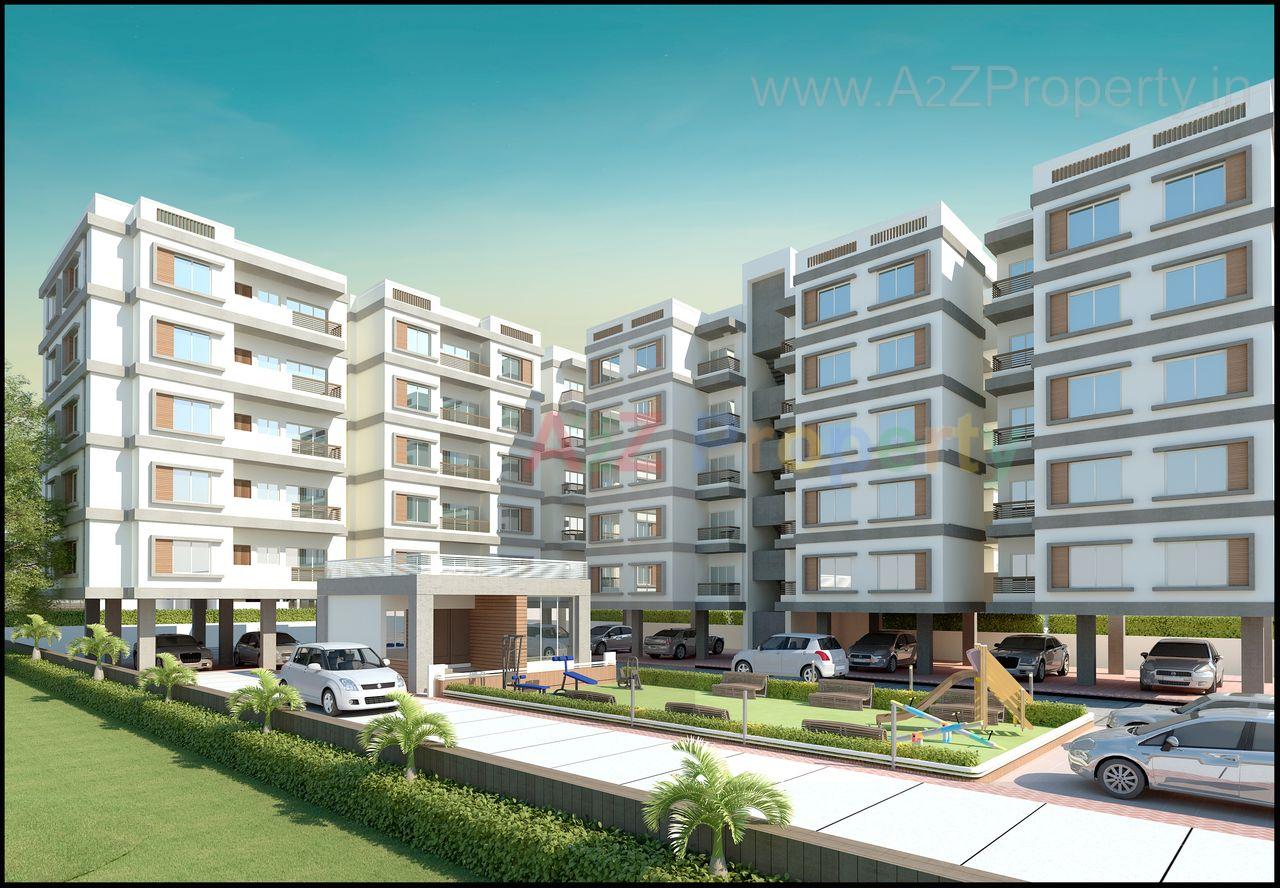 Aangan 3 BHK Flats 2 BHK Flats Shops at Jambuva Vadodara