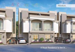 Elevation of real estate project Aarya Empire located at Kalali, Vadodara, Gujarat