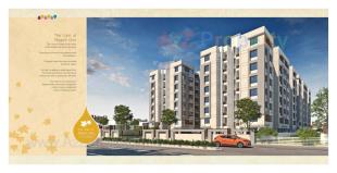 Elevation of real estate project Aastha Vatika located at Tandalaja, Vadodara, Gujarat
