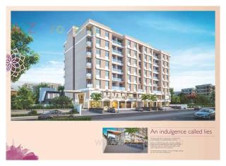 Elevation of real estate project Abhishek Alyssum located at Sama, Vadodara, Gujarat