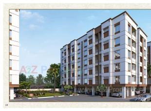 Elevation of real estate project Abvaa Avenue located at Tandalja, Vadodara, Gujarat