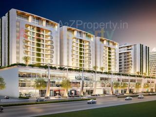 Elevation of real estate project Agora City Center located at Sama, Vadodara, Gujarat