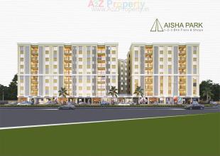 Elevation of real estate project Aisha Park located at Gorwa, Vadodara, Gujarat