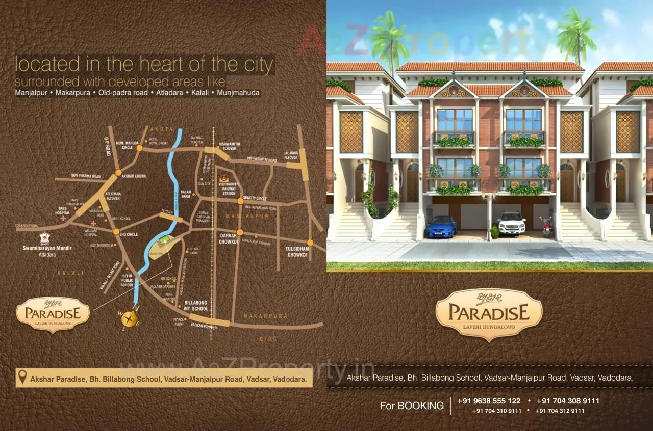 Akshar Paradise | Bungalows At Vadsar, Vadodara