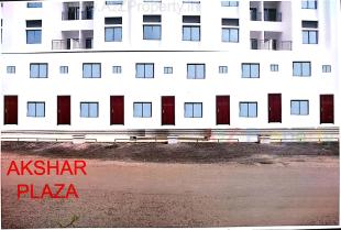 Elevation of real estate project Akshar Plaza located at Atladara, Vadodara, Gujarat