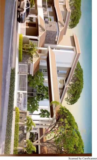 Elevation of real estate project Al Ameen Park located at Tandalaja, Vadodara, Gujarat