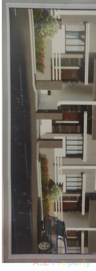 Elevation of real estate project Al Kabir Residency located at Padra, Vadodara, Gujarat