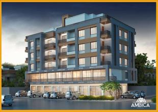 Elevation of real estate project Ambica Heights located at Vemali, Vadodara, Gujarat