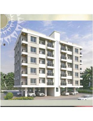 Elevation of real estate project Anand Kiran located at Bhayli, Vadodara, Gujarat