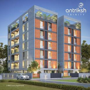 Elevation of real estate project Antriksh Trinity located at Vadodara, Vadodara, Gujarat