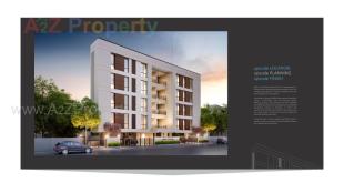Elevation of real estate project Aries Upscale located at Wadiwadi, Vadodara, Gujarat