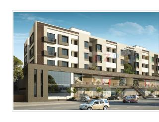 Elevation of real estate project Arihant Complex located at Padra, Vadodara, Gujarat