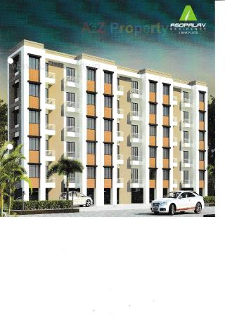 Elevation of real estate project Asopalav Residency located at Kapurai, Vadodara, Gujarat