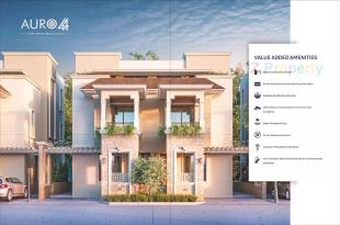 Elevation of real estate project Auro located at Bil, Vadodara, Gujarat