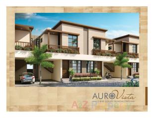 Elevation of real estate project Auro Vista located at Kalali, Vadodara, Gujarat