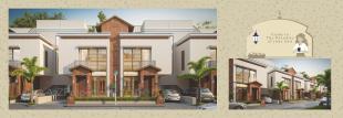 Elevation of real estate project Darshanam Aangan located at Tarsali, Vadodara, Gujarat
