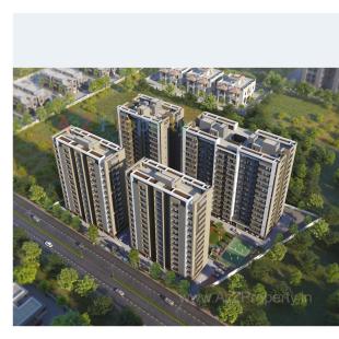 Elevation of real estate project Darshanam Splendora Ii located at Bhayli, Vadodara, Gujarat