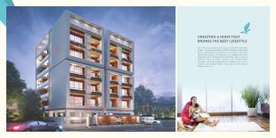 Elevation of real estate project Dhartii Riviera located at Akota, Vadodara, Gujarat
