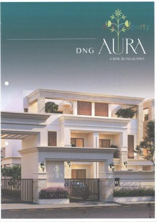 Elevation of real estate project Dng Aura located at Tarsali, Vadodara, Gujarat