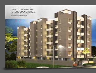 Elevation of real estate project Dream Elegance located at Harni, Vadodara, Gujarat
