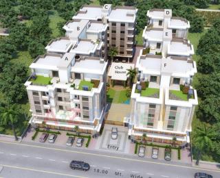 Elevation of real estate project Eshanti Heights located at Sayajipura, Vadodara, Gujarat