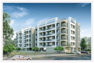 Elevation of real estate project Etihad Towers located at Tandlaja, Vadodara, Gujarat