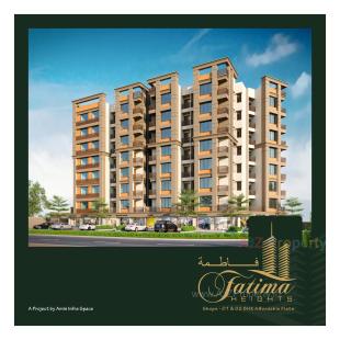 Elevation of real estate project Fatima Heights located at Gorva, Vadodara, Gujarat
