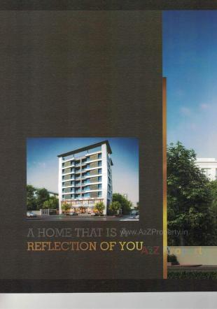 Elevation of real estate project Fortune Heights located at Vadodara, Vadodara, Gujarat